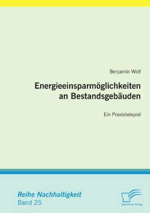 Energieeinsparm Glichkeiten an Bestandsgeb Uden: Eine Herausforderung Fur Die Wirtschaft de Benjamin Wolf