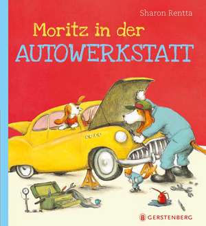 Moritz in der Autowerkstatt de Sharon Rentta