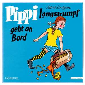 Pippi Langstrumpf geht an Bord. Vinyl-Ausgabe de Astrid Lindgren