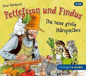 Pettersson und Findus - Die neue große Hörspielbox (3 CD) de Sven Nordqvist