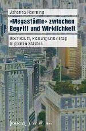 »Megastädte« zwischen Begriff und Wirklichkeit de Johanna Hoerning