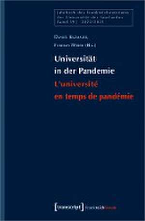 Universität in der Pandemie / L'Université en temps de pandémie de Daniel Kazmaier