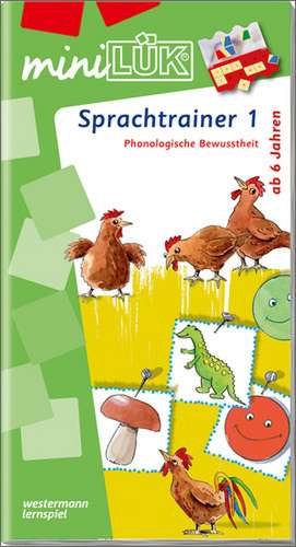 miniLÜK. Sprachtrainer 1: Phonologische Bewusstheit de Heiner Müller