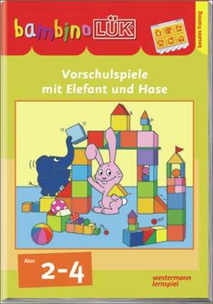 bambinoLÜK. Erstes Lernen mit Elefant und Hase: 2 - 4 Jahre