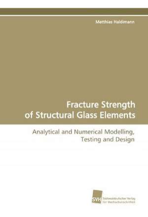 Fracture Strength of Structural Glass Elements de Matthias Haldimann