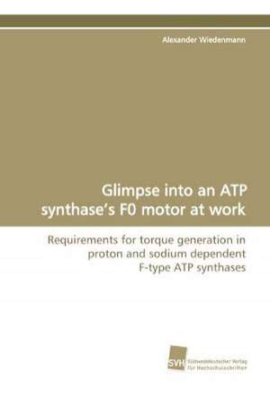 Glimpse Into an Atp Synthase's F0 Motor at Work: A Novel Histone Lysine Mono-Methyltransferase de Alexander Wiedenmann