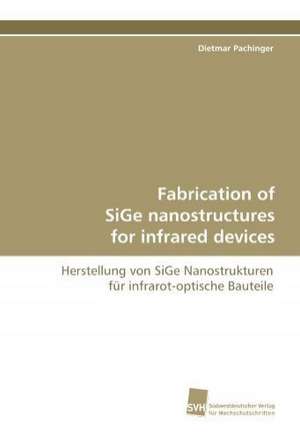 Fabrication of Sige Nanostructures for Infrared Devices: A Novel Histone Lysine Mono-Methyltransferase de Dietmar Pachinger