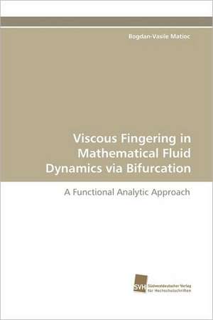 Viscous Fingering in Mathematical Fluid Dynamics Via Bifurcation: Belastungen Und Angehorigengruppen de Bogdan-Vasile Matioc