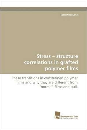 Stress - Structure Correlations in Grafted Polymer Films: Communities in Private-Collective Innovation de Sebastian Lenz