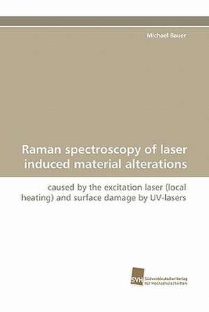 Raman Spectroscopy of Laser Induced Material Alterations: From Bulk to Heterostructures de Michael Bauer