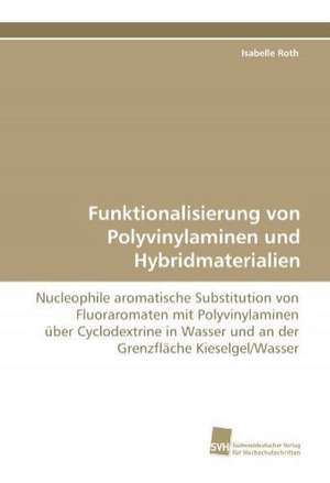 Funktionalisierung von Polyvinylaminen und Hybridmaterialien de Isabelle Roth