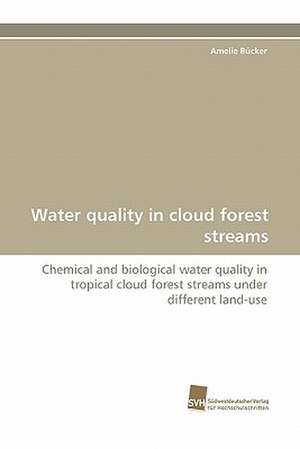 Water Quality in Cloud Forest Streams: Quinone Oxidoreductase de Amelie Bücker