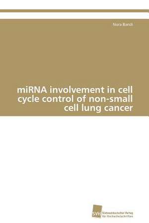 Mirna Involvement in Cell Cycle Control of Non-Small Cell Lung Cancer: From Tissues to Atoms de Nora Bandi