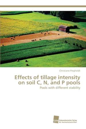 Effects of tillage intensity on soil C, N, and P pools de Christiane Piegholdt