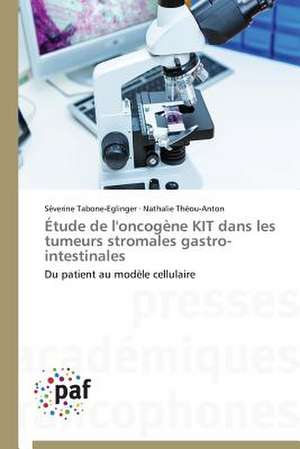 Étude de l'oncogène KIT dans les tumeurs stromales gastro-intestinales de Séverine Tabone-Eglinger