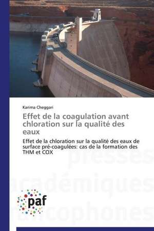 Effet de la coagulation avant chloration sur la qualité des eaux de Karima Cheggari