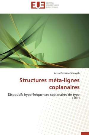 Structures Meta-Lignes Coplanaires: Mythe Ou Realite? de Aziza Zermane Souayah