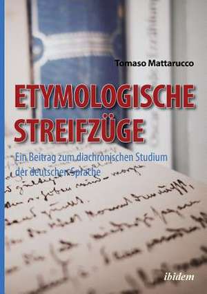 Mattarucco, T: Etymologische Streifzüge. Ein Beitrag zum dia