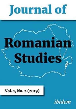 Journal of Romanian Studies – Volume 1, No. 2 (2019) de Margaret Beissinger