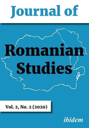 Journal of Romanian Studies – Volume 2, No. 2 (2020) de Diane Vancea