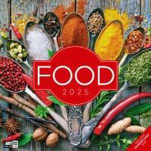 Food Kalender 2025 - 30x30 de Ackermann Kunstverlag