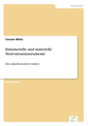 Immaterielle und materielle Motivationsinstrumente de Torsten Witte