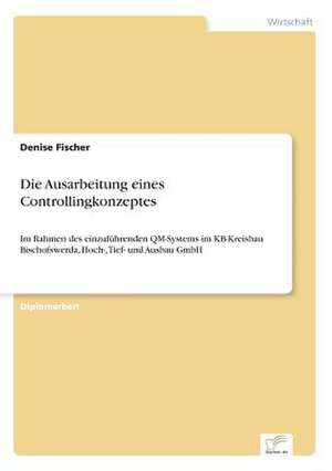 Die Ausarbeitung eines Controllingkonzeptes de Denise Fischer