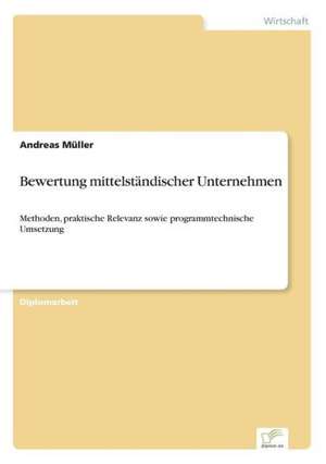 Bewertung mittelständischer Unternehmen de Andreas Müller