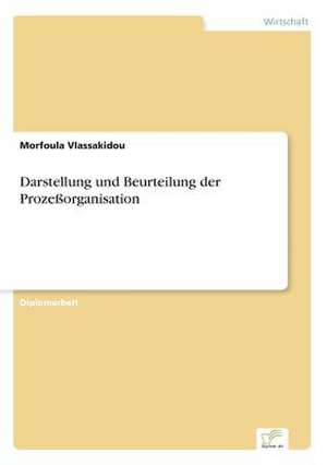 Darstellung und Beurteilung der Prozeßorganisation de Morfoula Vlassakidou