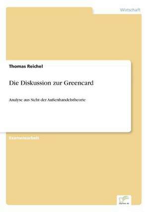 Die Diskussion zur Greencard de Thomas Reichel