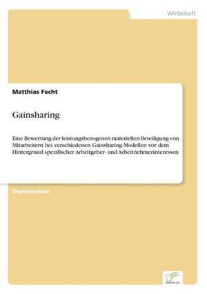 Gainsharing de Matthias Fecht