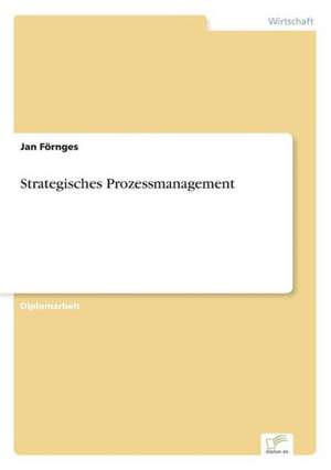 Strategisches Prozessmanagement de Jan Förnges