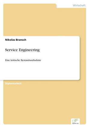 Service Engineering de Nikolas Bransch