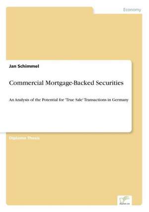 Commercial Mortgage-Backed Securities de Jan Schimmel