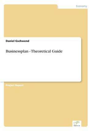 Businessplan - Theoretical Guide de Daniel Gschwend