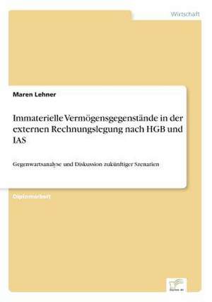 Immaterielle Vermogensgegenstande in Der Externen Rechnungslegung Nach Hgb Und IAS: Konflikte Losen Mit Mediation de Maren Lehner