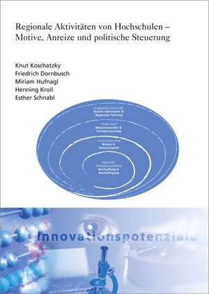 Regionale Aktivitäten von Hochschulen - Motive, Anreize und politische Steuerung de Knut Koschatzky