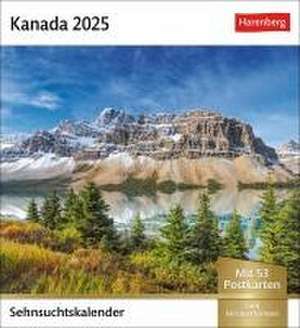 Kanada Sehnsuchtskalender 2025 - Wochenkalender mit 53 Postkarten de Christian Heeb