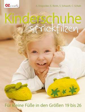 Kinderschuhe strickfilzen de Annette Diepolder