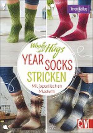 Woolly Hugs YEAR-Socks stricken de Veronika Hug