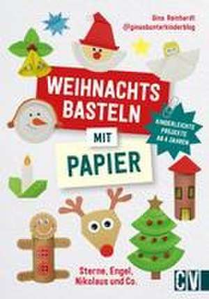 Weihnachtsbasteln mit Papier de Gina Reinhardt