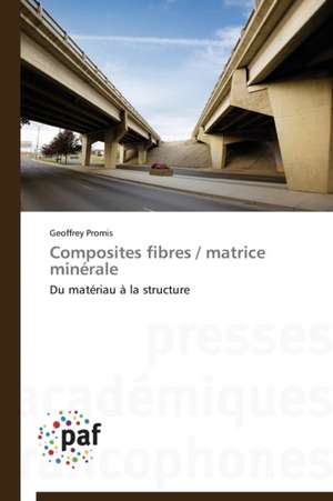 Composites fibres / matrice minérale de Geoffrey Promis