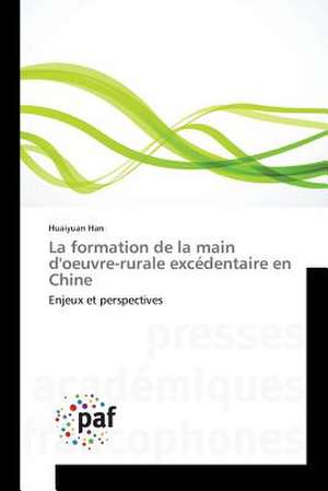 La formation de la main d'oeuvre-rurale excédentaire en Chine de Huaiyuan Han