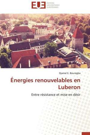 Energies Renouvelables En Luberon: Mesure Et Determinants de Djamal E. Bouragba