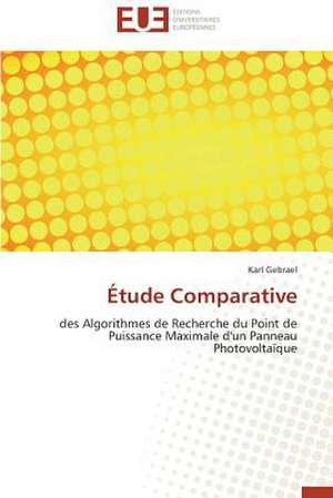 Étude Comparative de Karl Gebrael