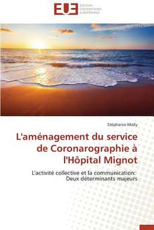 L'Amenagement Du Service de Coronarographie A L'Hopital Mignot: Cas de La Savonnerie Nosa de Stéphanie Mally