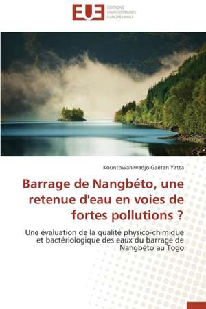 Barrage de Nangbeto, Une Retenue D'Eau En Voies de Fortes Pollutions ?: Cas de La Savonnerie Nosa de Kountowaniwadjo Gaëtan Yatta