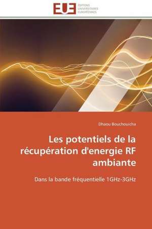 Les Potentiels de La Recuperation D'Energie RF Ambiante: Proust Et Le Clezio de Dhaou Bouchouicha