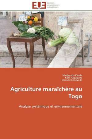 Agriculture Maraichere Au Togo: Substitut Ou Complement A L'Enseignement Classique? de Madjouma Kanda