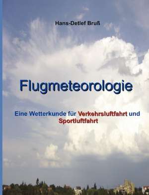 Flugmeteorologie de Hans-Detlef Bruß